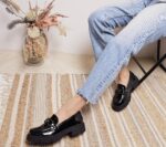 ŽENSKE CIPELE - JL818 CRNE/LAK