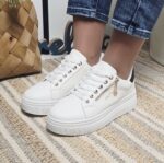 ŽENSKE PATIKE - OX - 1252 BELE - Slika 2