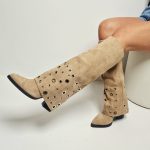 ŽENSKE ČIZME - LX562572 BEŽ - Slika 3