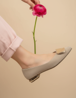 ŽENSKE BALETANKE - L762660 BEŽ - Slika 3