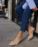 ŽENSKE SANDALE  - L242636 BEŽ - Slika 3