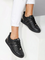 ŽENSKE PATIKE - L182656 CRNE - Slika 2