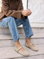 ŽENSKE BALETANKE - L022602 BEŽ