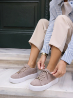 ŽENSKE KOŽNE PATIKE - L88A2625 BEŽ