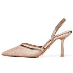 ŽENSKE SANDALE - LS242647 ŠAMPANJ - Slika 4