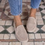 ŽENSKE MOKASINE - CA1023 BEŽ