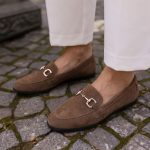 ŽENSKE MOKASINE - CB827 KAMEL - Slika 2