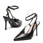 ŽENSKE SANDALE - LS242633 CRNE - Slika 3