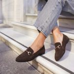 ŽENSKE MOKASINE - CB827 BRAON