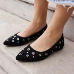 ŽENSKE BALETANKE - L222620 CRNE - Slika 4