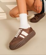 ŽENSKE PATIKE - LA337 BRAON - Slika 2