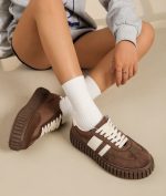 ŽENSKE PATIKE - LA337 BRAON - Slika 3