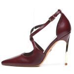 ŽENSKE SALONKE L242682 BORDO - Slika 3